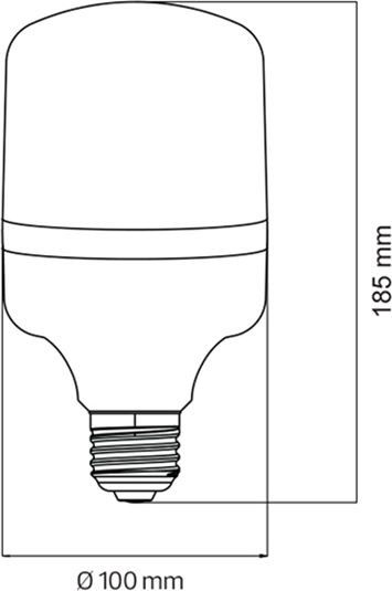 Horoz Electric LED Bulb 30W for Socket E27 Cool White