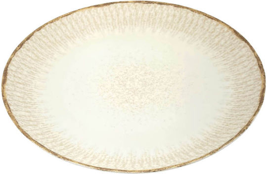 Ankor Premium Serving Plate Shallow Porcelain Diameter 27cm 6 Pieces