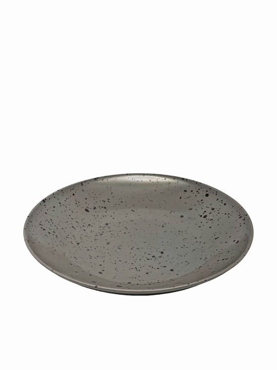 Ankor Premium Plate Soup made of Porcelain Gray 23cm 6pcs