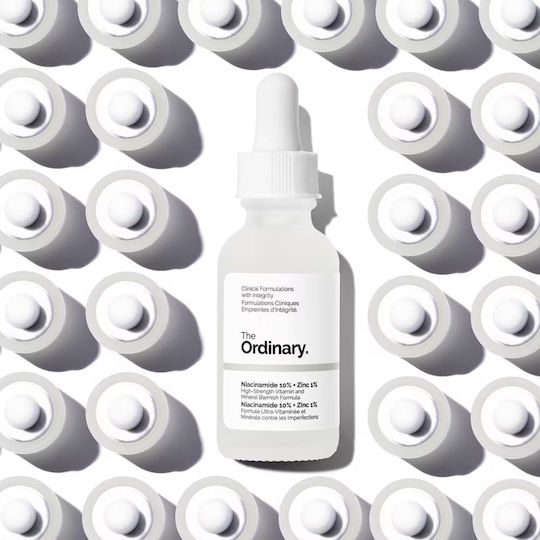 The Ordinary Niacinamide 10% + Zinc 1% Ενυδατικό Serum Προσώπου με Νιασιναμίδη για Λάμψη 60ml