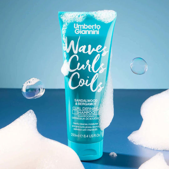 Umberto Giannini Wash Shampoos Hydration for Curly Hair 250ml