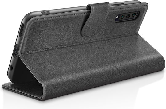 Zanaé Brieftasche Hülle Galaxy A30s A50 A50s Stand Magnetischer Tab Schwarz