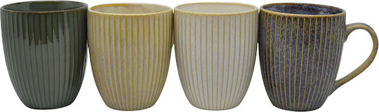 Ankor Cană Ceramică 400ml 12buc