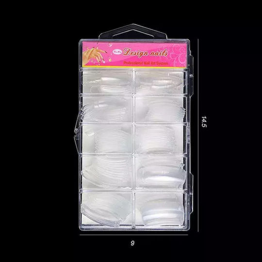 Nail Extension Forms Semi-Permanent – Dual Forms 100 Pieces