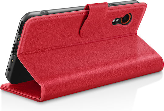 Zanaé Wallet Case Galaxy Xcover 7 Stand Magnetic Flap Red