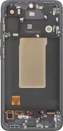 Clappio Complete Screen Galaxy A56 Oled Panel + Touch Glass + Frame Dark Grey