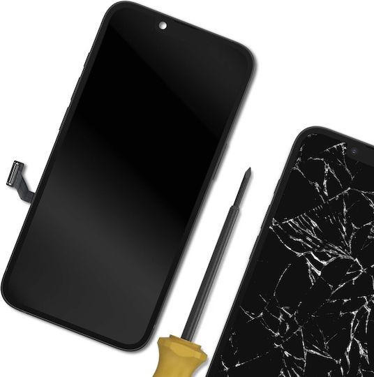 Apple Original iPhone 16e Super Retina OLED Bildschirm Näherungssensor Schwarz