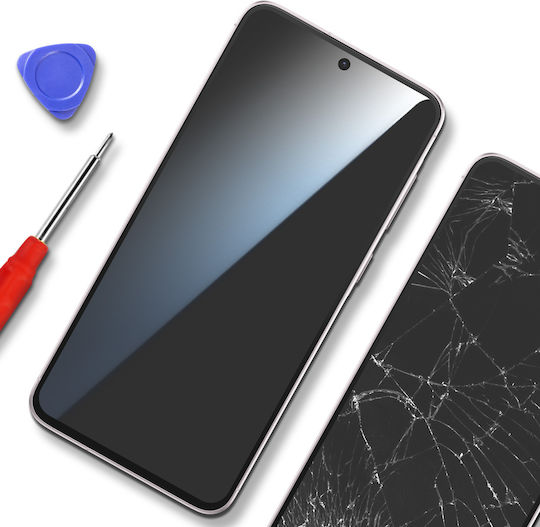 Clappio Komplettbildschirm Galaxy A56 OLED-Panel + Touch-Glas + Rahmen Rosa