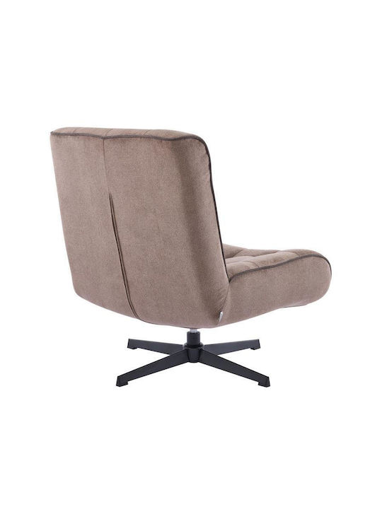 Fl820 Fotoliu Relax Rotativ Gri 71x82x86cm