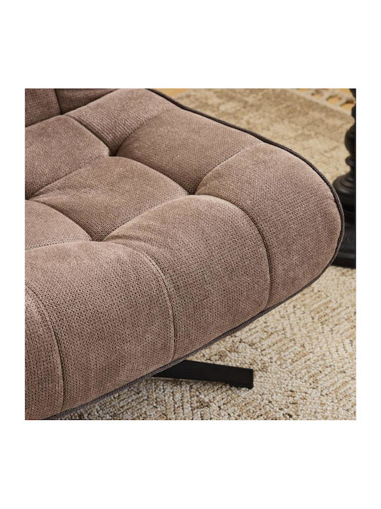 Fl820 Fotoliu Relax Rotativ Gri 71x82x86cm