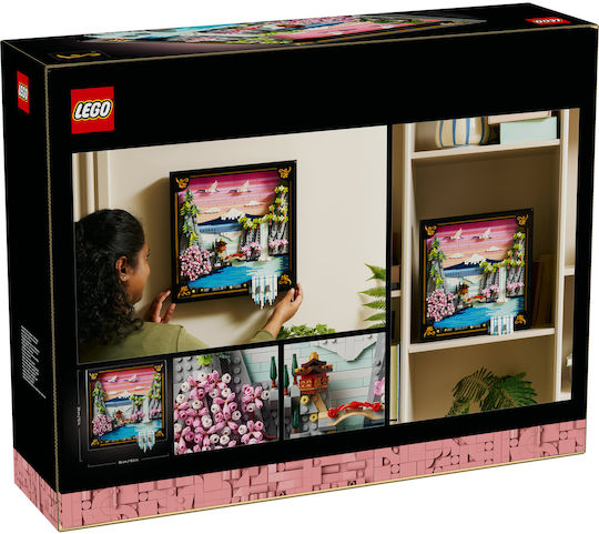 LEGO Art Японски Пейзаж с Черешов Цвят за 18+ Години 1892 Бройки