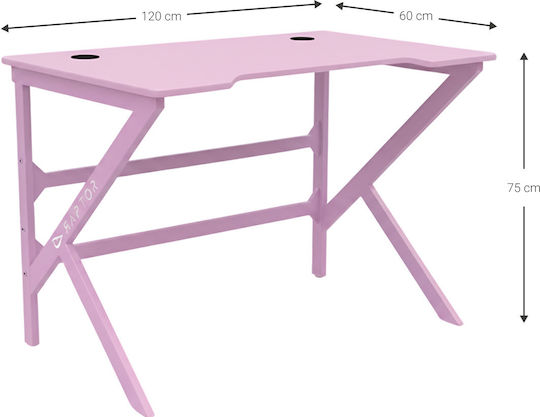 Spielbüro Crimsonroz Holz Crimson-roz 60x120x75cm