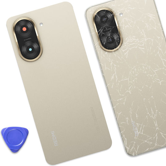 Xiaomi Original Rear Glass Battery Cover Xiaomi Redmi A5 4g Beige