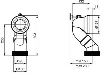 Σωλήνας Σύνδεσης Ideal Standard Multisuite T682067