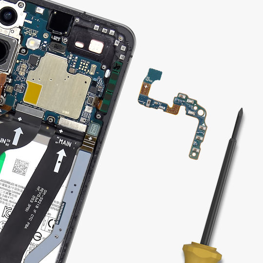 Clappio Frc Връзка Гъвкав Кабел Galaxy S24 Вътрешни Слушалки Към Дънна Платка В Синьо