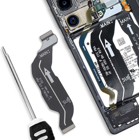 Лентов Кабел Оригинален Основна Платка Galaxy S25 Ultra Черен