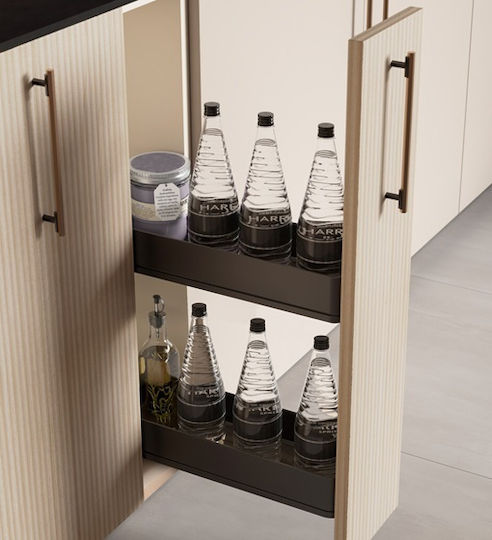 Emuca Expanding Closet Mechanism with Brakes Grey 8381935