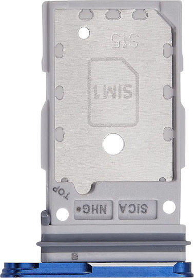 Clappio Съвместима SIM Карта База Galaxy S25 Ultra Двойна Нано Синя