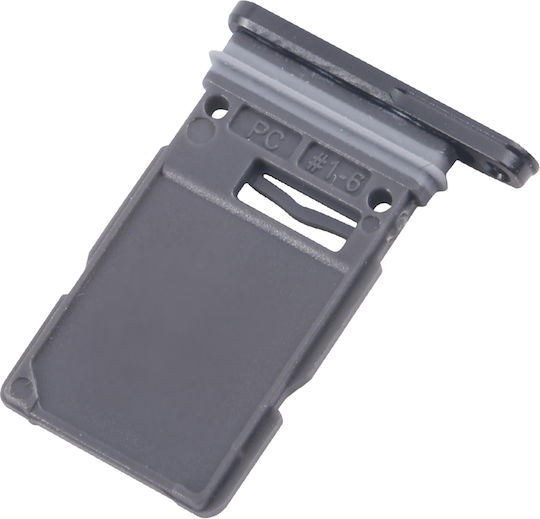 Clappio Kompatible SIM/SD-Kartenhalter Galaxy S25 Ultra Dual Nano Schwarz