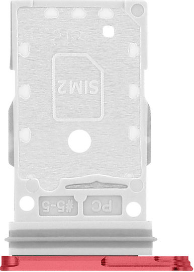 Samsung Original Sim Tray Galaxy S25 S25 Plus Dual Nano Sim Red