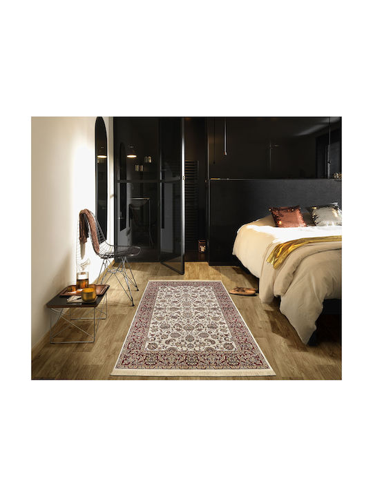 Newplan Sonia 553/301440 Rug Rectangular with Fringes Burgundy