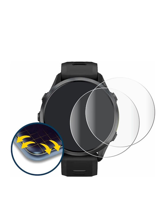 Brotect Flex Full-cover Screen Protector για το Garmin Forerunner 970 2τμχ