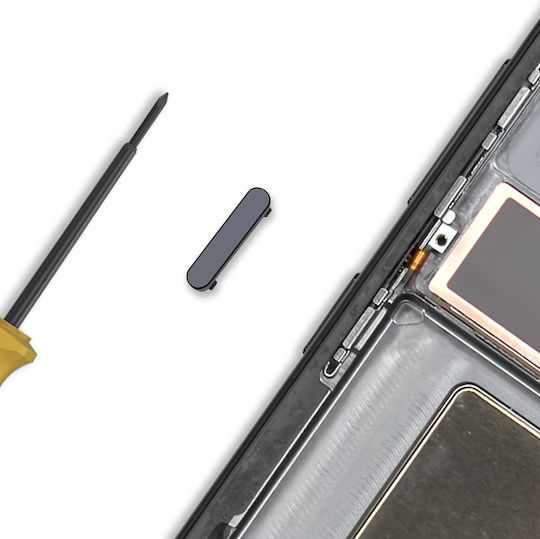 Samsung Replacement Power Button Galaxy S25 Ultra Service Pack Black