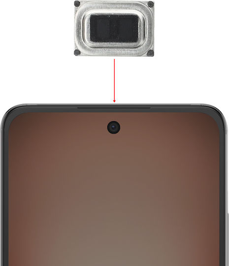 Difuzor Intern De Schimb Clappio Realme C75 Negru Argintiu