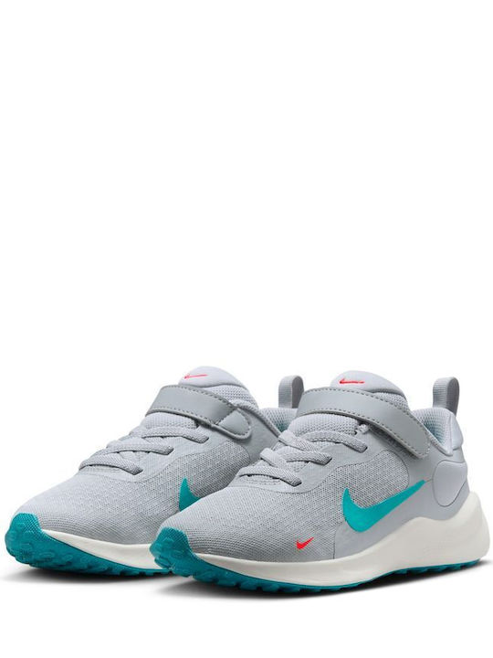 Revolution REVOLUTION 7 Kinder Sportschuhe Laufen mit Bügel- und Schleifenverschluss Gray