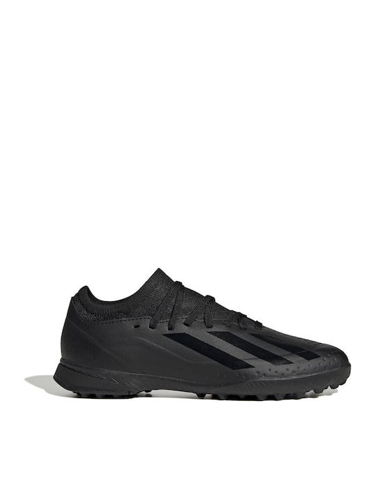 X Crazyfast.3 Kids Turf Soccer Shoes Core Black