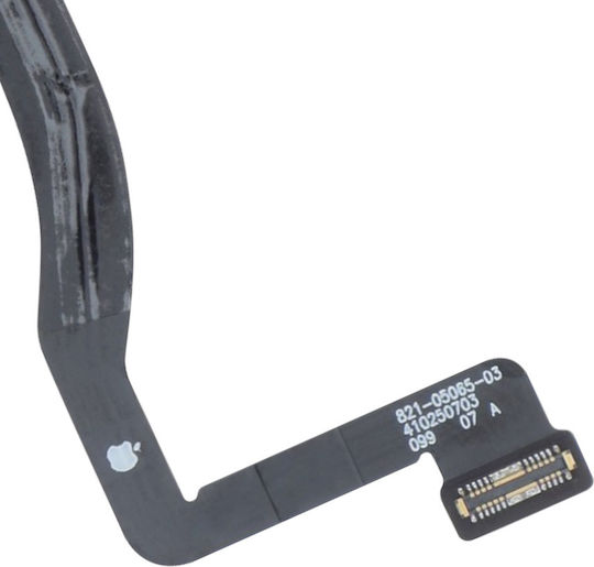 Clappio iPhone 16e NFC Antenna Qi Coil Integrated Rear Flash Ribbon Cable Black