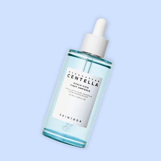 Skin1004 Madagascar Centella Hyalu-Cica Soothing & Moisturizing Serum Face with Niacinamide & Hyaluronic Acid for Revitalization & Nourishment 100ml