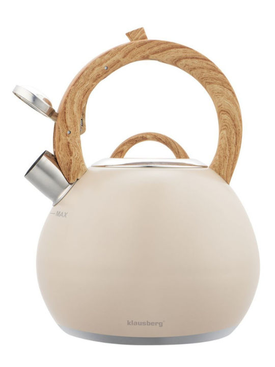 Klausberg Wasserkocher Beige 3000ml