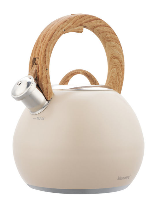 Klausberg Wasserkocher Beige 3000ml