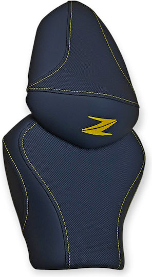 Z750 Gen2 Kawasaki Anti-Slip Seat Cover Gold Stitches Logo