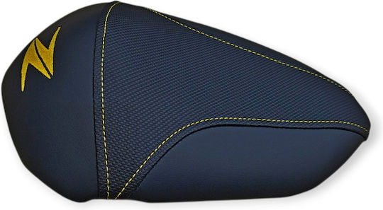 Z750 Gen2 Kawasaki Anti-Slip Seat Cover Gold Stitches Logo