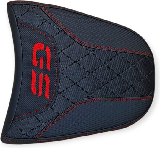 Gs1200 Adventure Bmw Anti-slip Quilted Baklavadoto Seat Cover Red Stitches Logo