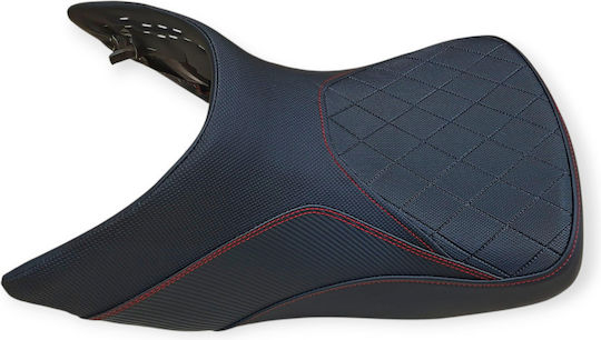 Gs1200 Adventure Bmw Anti-slip Quilted Baklavadoto Seat Cover Red Stitches Logo