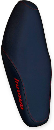 Innova Injection Honda Anti-Slip Seat Cover Red Stitches Logos