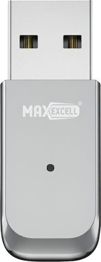 Max Excell USB Bluetooth Receiver Laptop Desktop Gray