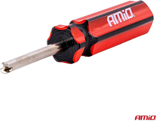 Amio Valve Core Removal and Installation Tool for Cars Motorcycles and Bicycles 1 Piece 04470/am Amio 04470/am