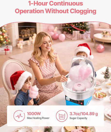 Vevor Candy Floss Maker 33.8cm Pink