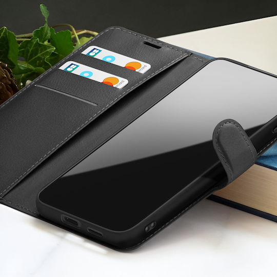 Zanaé Wallet Case Vivo Y76 5g Stand Magnetic Tab Black