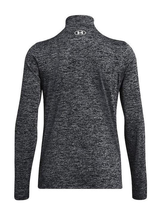Γυναικεία Αθλητική Μπλούζα Grey Black Melange
