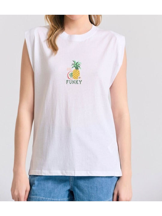 Дамска Блуза T-shirt Бяла