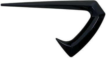 Additional Wings Around Flash Tesla Model Y Black Glossy