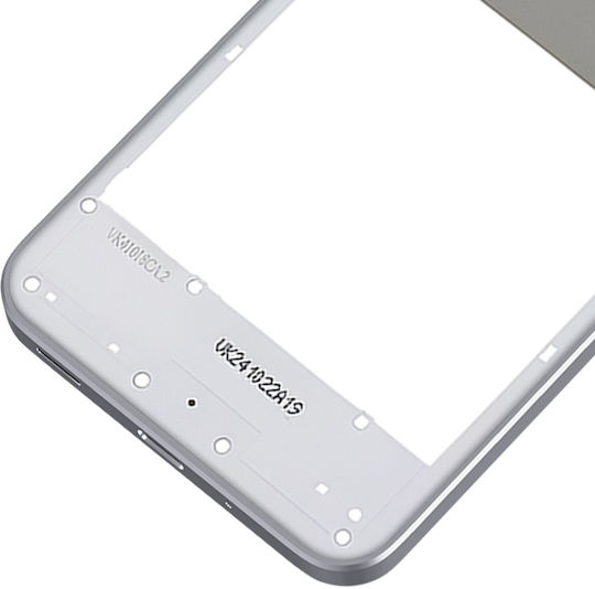 Clappio Replacement Mobile Phone Middle Frame Part Samsung Galaxy A16 Rigid Gray