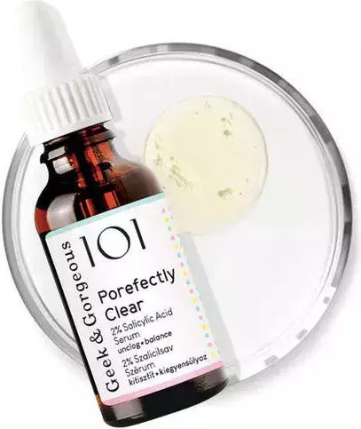 Geek & Gorgeous Porefectly Clear Serum 30 Ml Ορός 2% Σαλικυλικό Οξύ Σαρκοσίνη