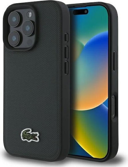 Lacoste Iconic Petit Pique Back Cover Plastic Verde (iPhone 16 Pro Max)
