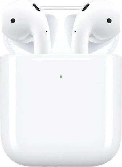 WK V57 Earbud Bluetooth Handsfree Ακουστικά με Θήκη Φόρτισης Λευκά